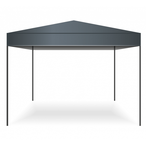 TENTE PLIABLE PERSONNALISABLE (logo et/ou texte) - Confection en France