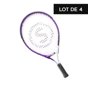 Lot de 4 raquettes de tennis 19" - 4 à 7 ans - JR T500