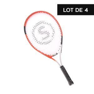 Lot de 4 raquettes de tennis - 23" - 7 à 11 ans - JR T700
