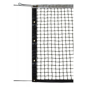 Filet de tennis Ø3MM maille simple 45mm avec bandes