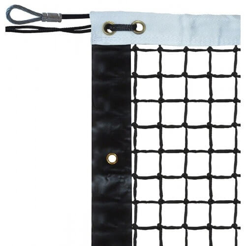 Filet de tennis Ø3MM maille simple 45mm avec bandes