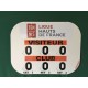TABLEAU DE SCORE MODELE CLIPTEC TENNIS + ADHESIF OFFERT - MADE IN FRANCE