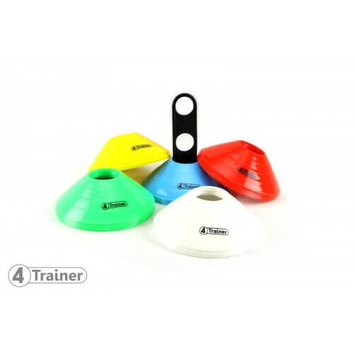Lot de 50 plots souples 5 couleurs
