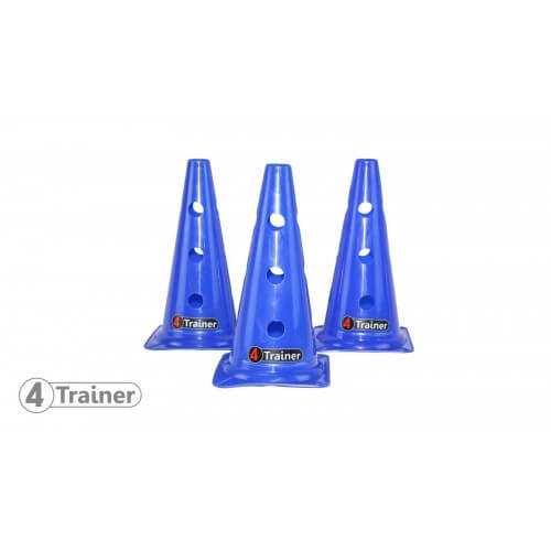Balise 30cm Percées 12 Trous - Lot de 8