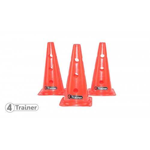 Balise 30cm Percées 12 Trous - Lot de 8