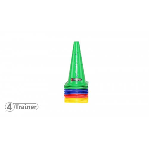 Balise 30cm Percées 12 Trous - Lot de 8