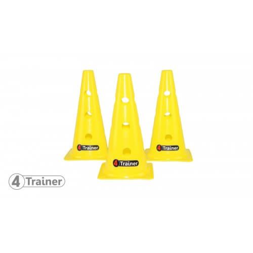 Balise 30cm Percées 12 Trous - Lot de 8