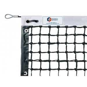 Filet tressé Ø3mm retombée parfaite,  mailles doubles avec barres de cadrage + régulateur
