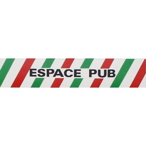 Adhésif publicitaire pour tableau de score