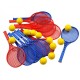 Kit éducatif mini-tennis - Lot de 12 raquettes mini-tennis