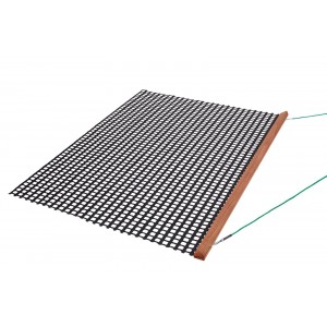 Traine standard 2m x 1.50m structure bois 1 filet