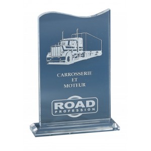 Trophée acryglass "Vague"