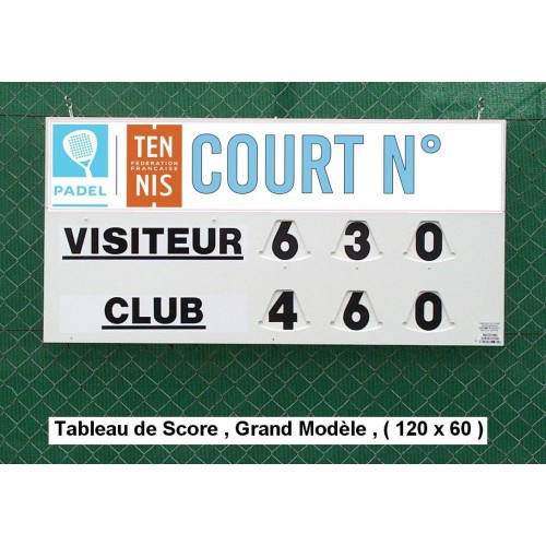 GRAND MODELE RECTO VERSO PADEL