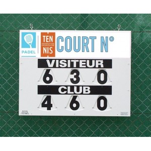 MODÈLE COMPACT+ ADHÉSIF PADEL OFFERT - Made in France