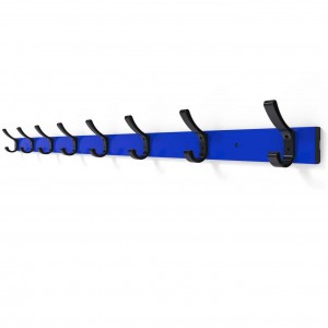 Lisse porte-patères en aluminium