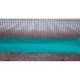 BACHE POUR BAS DE GRILLAGE PVC VERT HT. 0.44 M