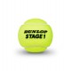 Balles stage 1 - 25 % lent DUNLOP (sceau 60 balles) - 160400