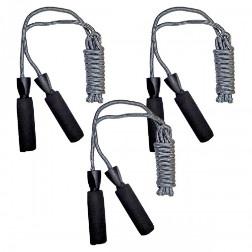 Lot de 3 cordes à sauter fitness