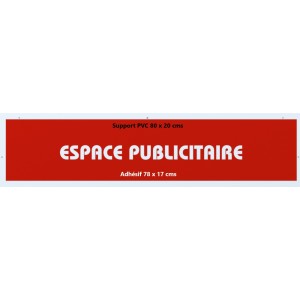 Panneau publicitaire (6 dimensions possibles)