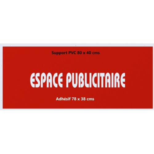 Panneau publicitaire (6 dimensions possibles)