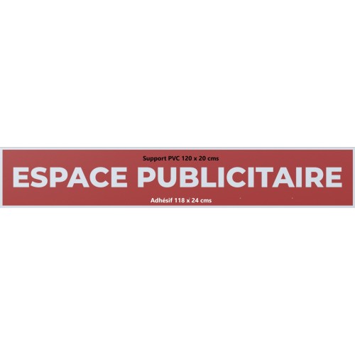 Panneau publicitaire (6 dimensions possibles)