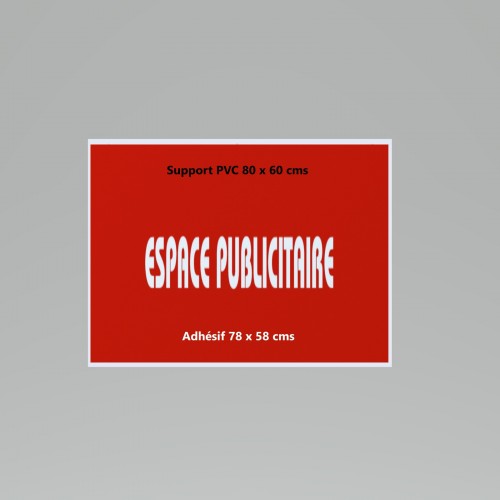 Panneau publicitaire (6 dimensions possibles)