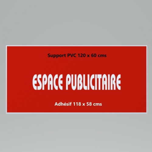 Panneau publicitaire (6 dimensions possibles)