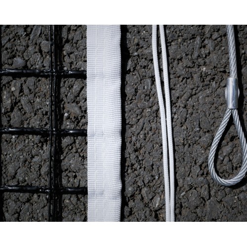 Filet de tennis ULTRA en polyester enduit PVC Ø 3 mm