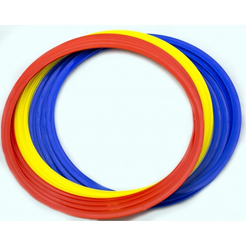 Lot de 12 cerceaux de coordination plats