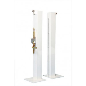 Poteaux de tennis sur platines - Carrington