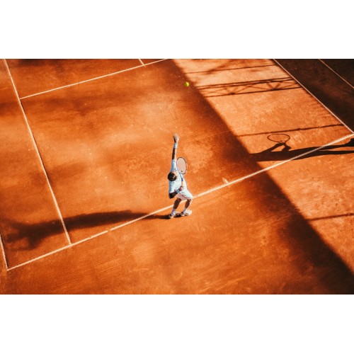 Peinture blanche pour ligne de tennis - Pot de 5kg - Made in France