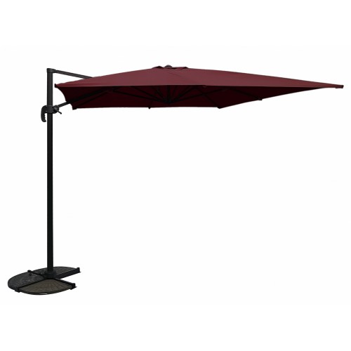 Parasol déporté carré 3.2x3.2