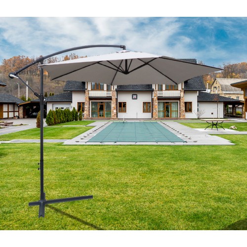 Parasol déporté rond COLLIOURE