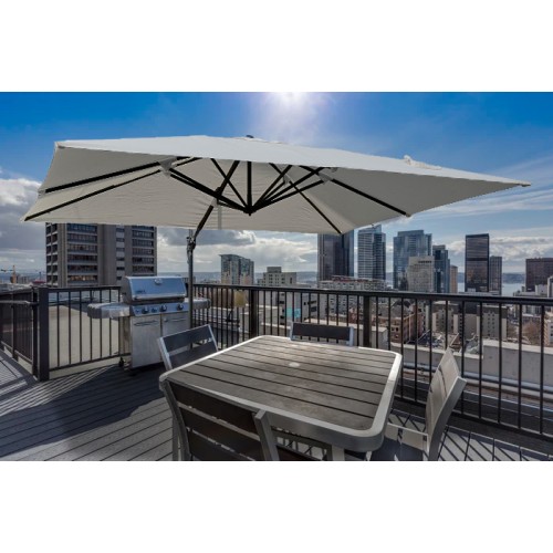 Parasol déporté rectang. 3X4