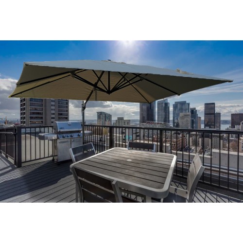 Parasol déporté rectang. 3X4