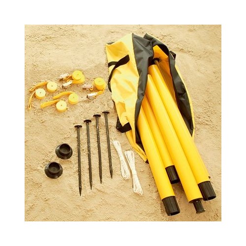 Poteaux pour beach-tennis