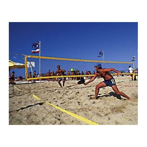 Poteaux pour beach-tennis
