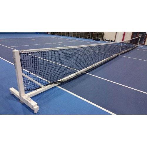 Poteau de tennis transportable en acier galvanisé