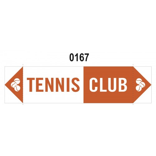 PANNEAU DIRECTIONNEL TENNIS CLUB