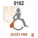 PANNEAU ACCÈS PMR 0162
