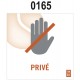 PANNEAU PRIVÉ 0165