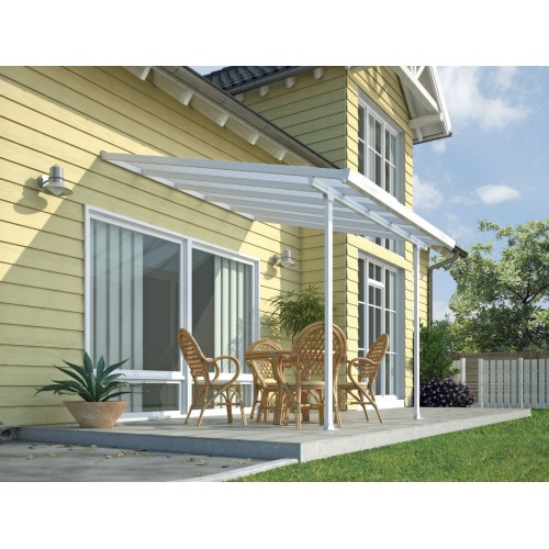 TOIT-TERRASSE ALU & POLYCARBONATE FERIA 33 - BLANC