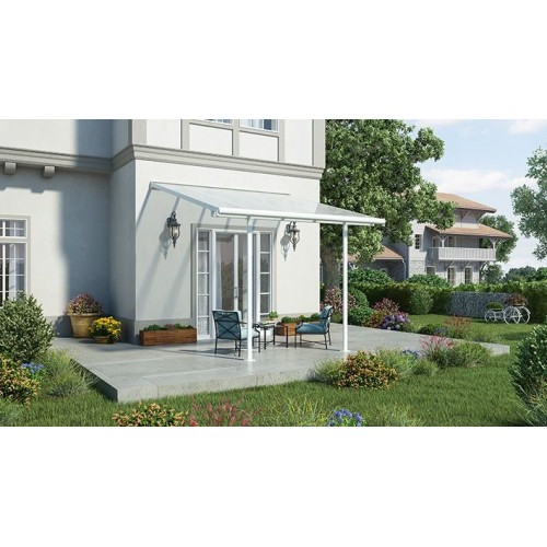 TOIT-TERRASSE ALU & POLYCARBONATE FERIA 33 - BLANC