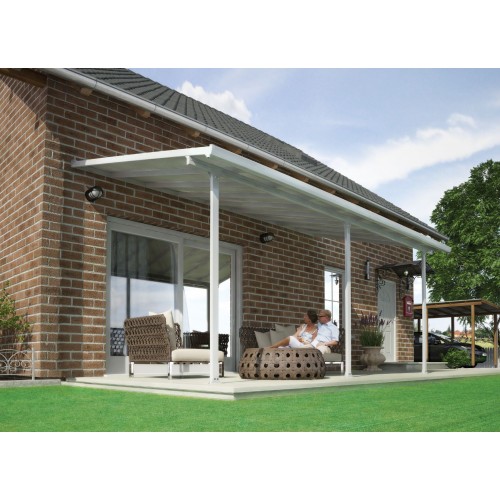 TOIT-TERRASSE ALU & POLYCARBONATE FERIA 35 - BLANC