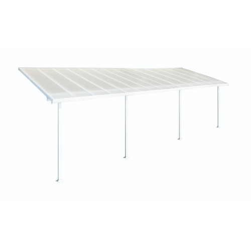 TOIT-TERRASSE ALU & POLYCARBONATE FERIA 38 - BLANC