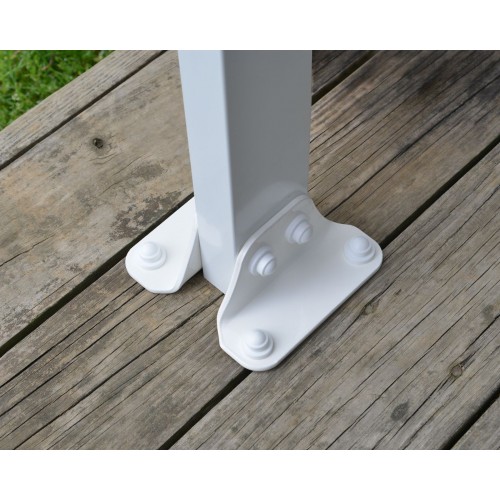 TOIT-TERRASSE ALU & POLYCARBONATE FERIA 38 - BLANC