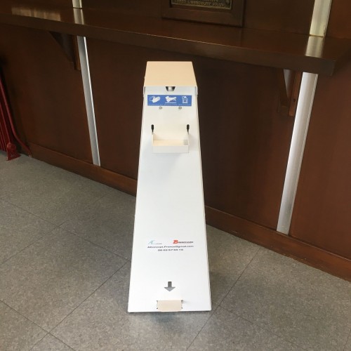 Borne pour gel hydroalcoolique jusqu'à 5L