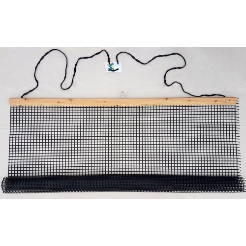Filet à traîner 2.00 m nappe simple mais dense (mailles 20 mm)