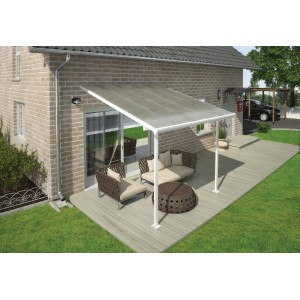 TOIT-TERRASSE ALU & POLYCARBONATE FERIA 33 - BLANC