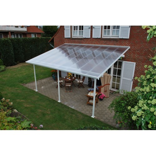 TOIT-TERRASSE ALU & POLYCARBONATE FERIA 35 - BLANC